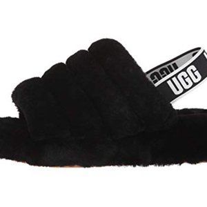 COPY - NIB UGG Fluff Yeah Sling Back Slipper Sandal Big Kid 5 or 6 (Women 6-8)